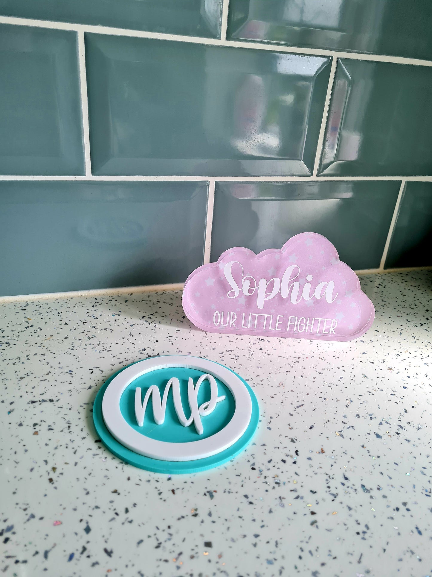 New Baby Personalised Keepsake Cloud - Nursery Decoration