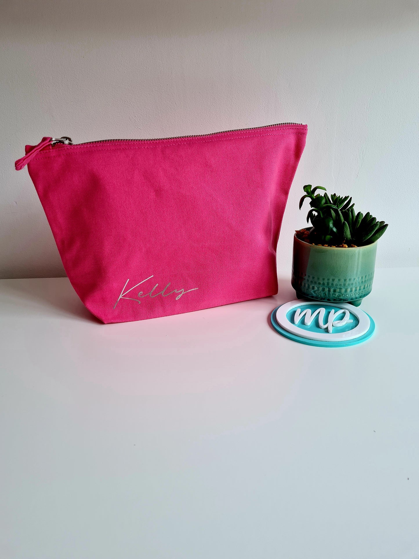 Personalised Accessory Makeup Bag - Bridesmaid Bag - Bride Bag - Gift Set
