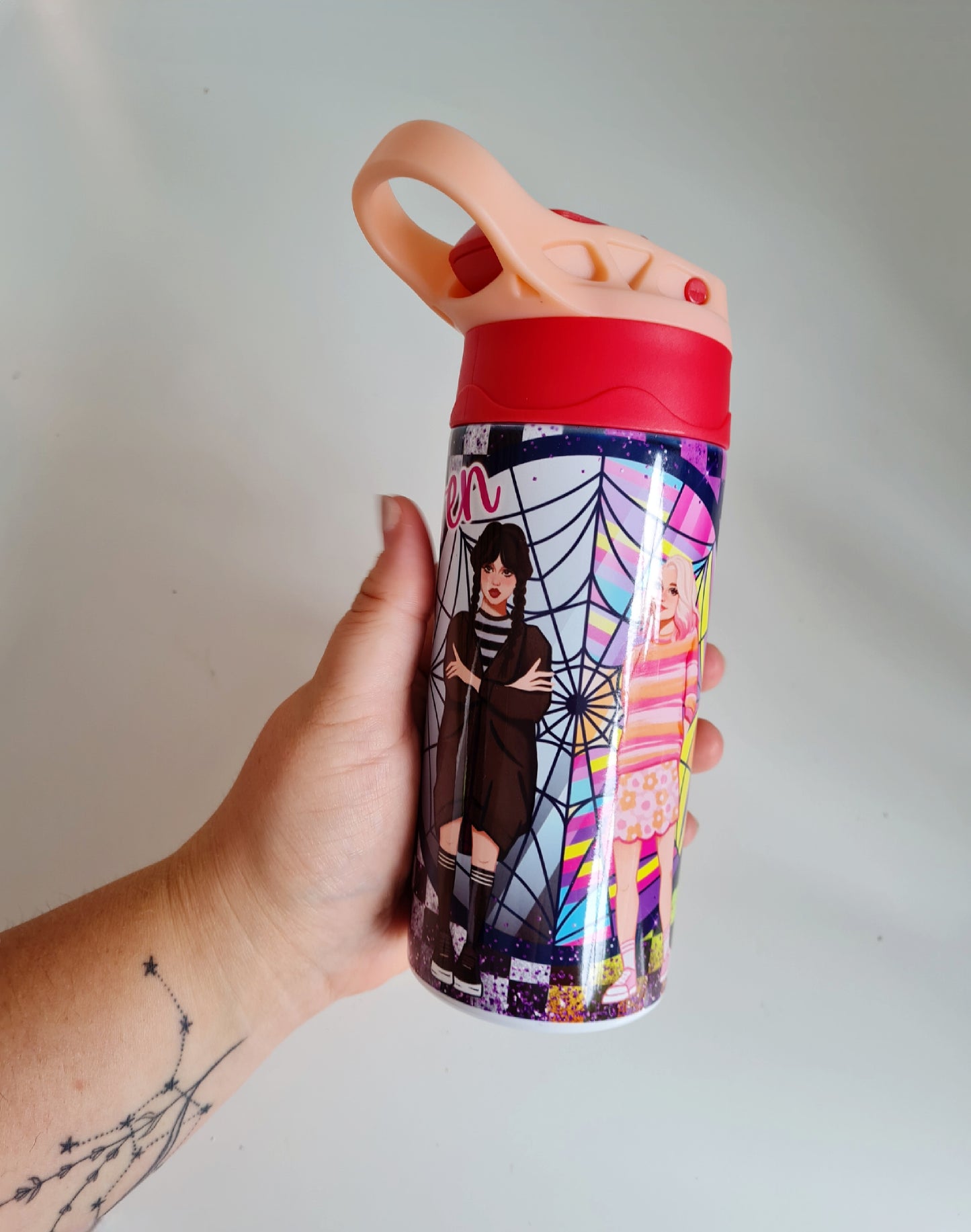 Personalised Water Bottle, Metal Kids Bottle, ALL CURRENT DESIGNS
