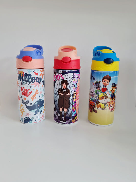 Kids water bottle- NEW DESIGN REQUESTS ONLY - Metal water bottle