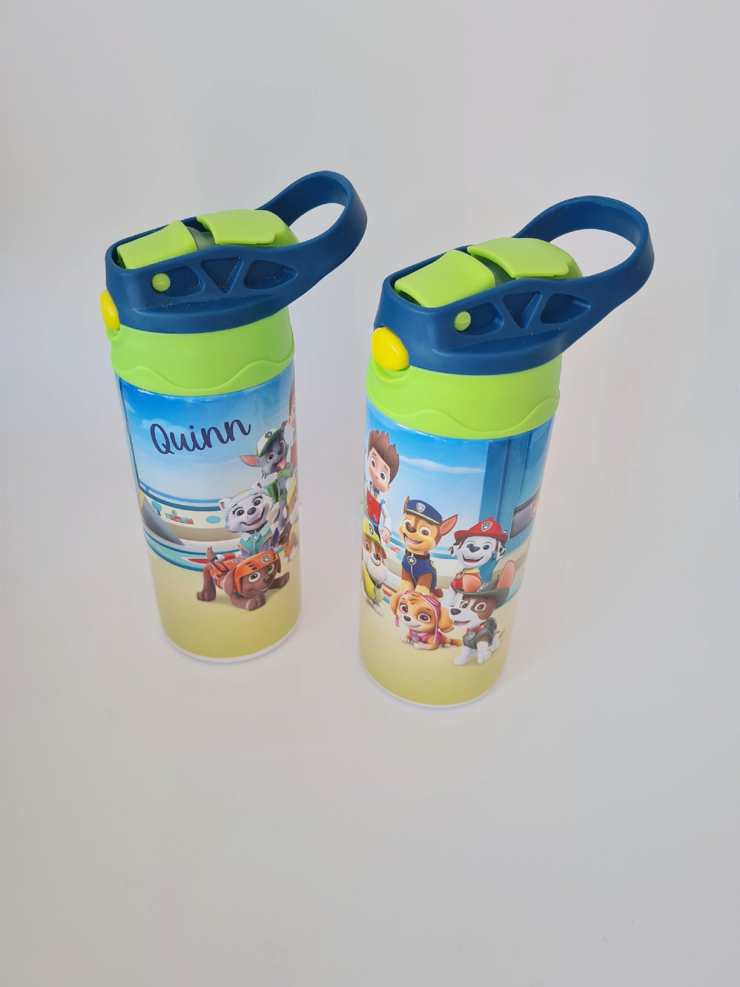 Personalised Kids Water Bottle - Dog Patrol Theme