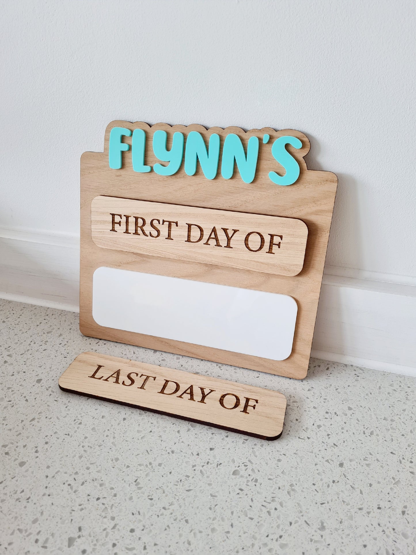 First Day of School - Last Day of School Board