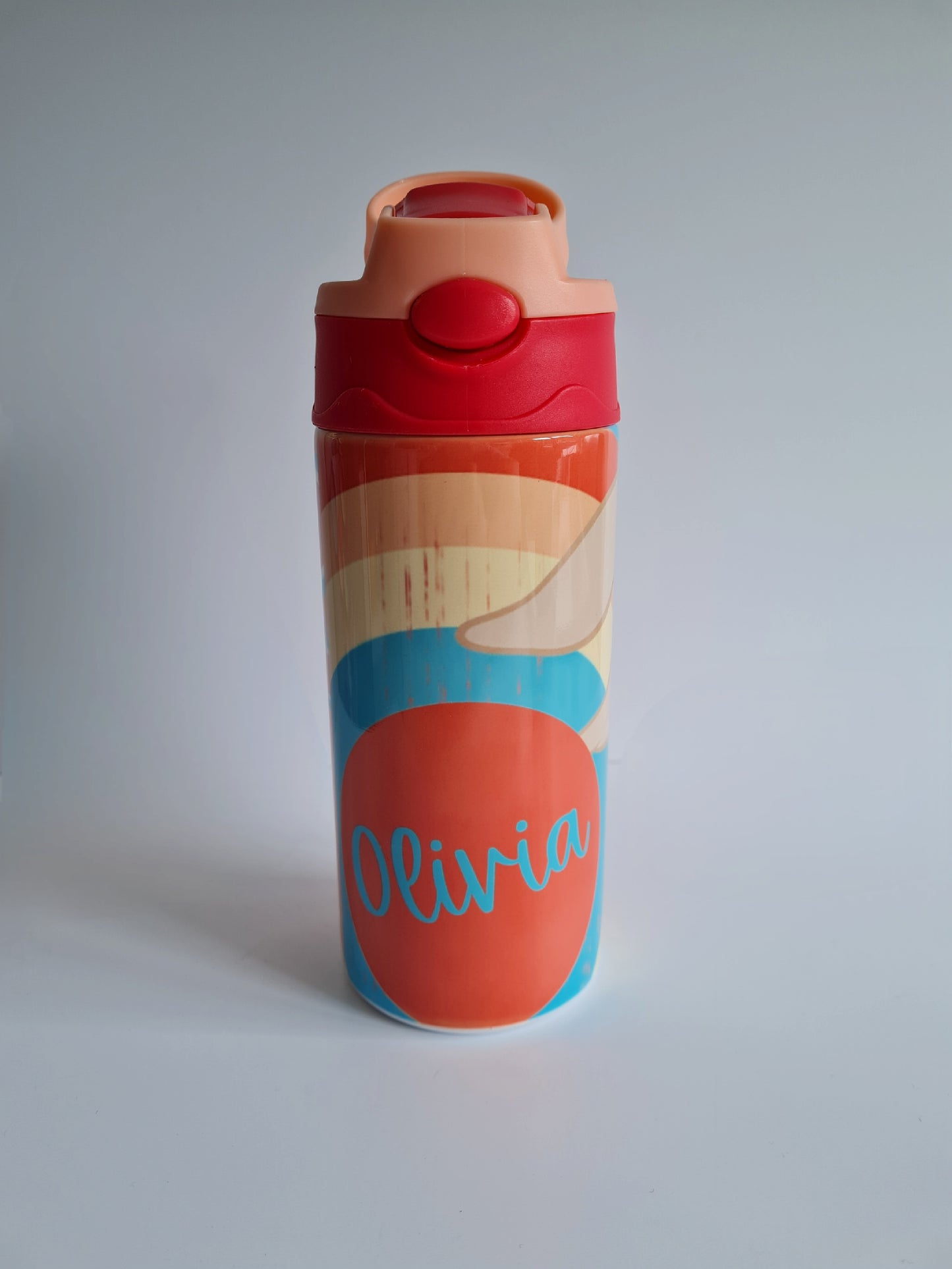 Personalised Water Bottle, Metal Kids Bottle, ALL CURRENT DESIGNS