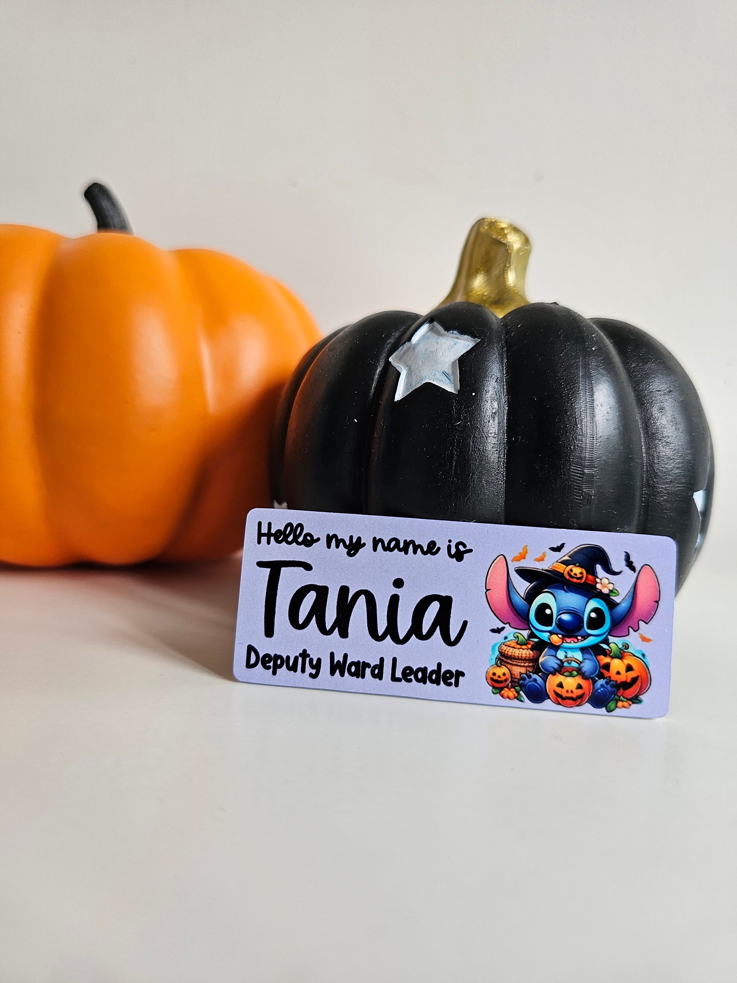 Halloween Name Badges - ALL HALLOWEEN DESIGNS - Nurse, Midwife, Student Nurse, Student Midwife, Healthcare, Carer, NHS Name Badge