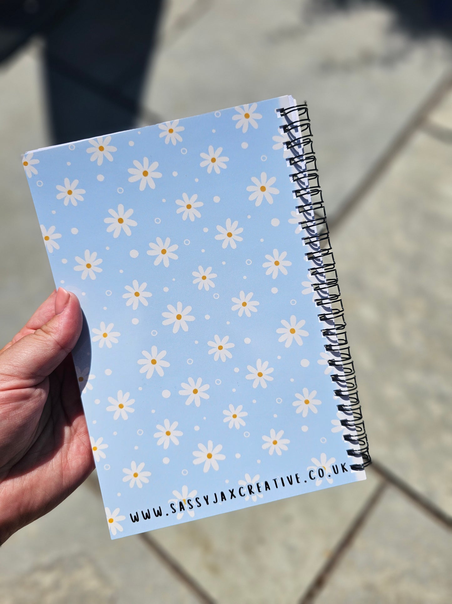 Personalised Notebook - double-sided printed design - thank you teacher gift