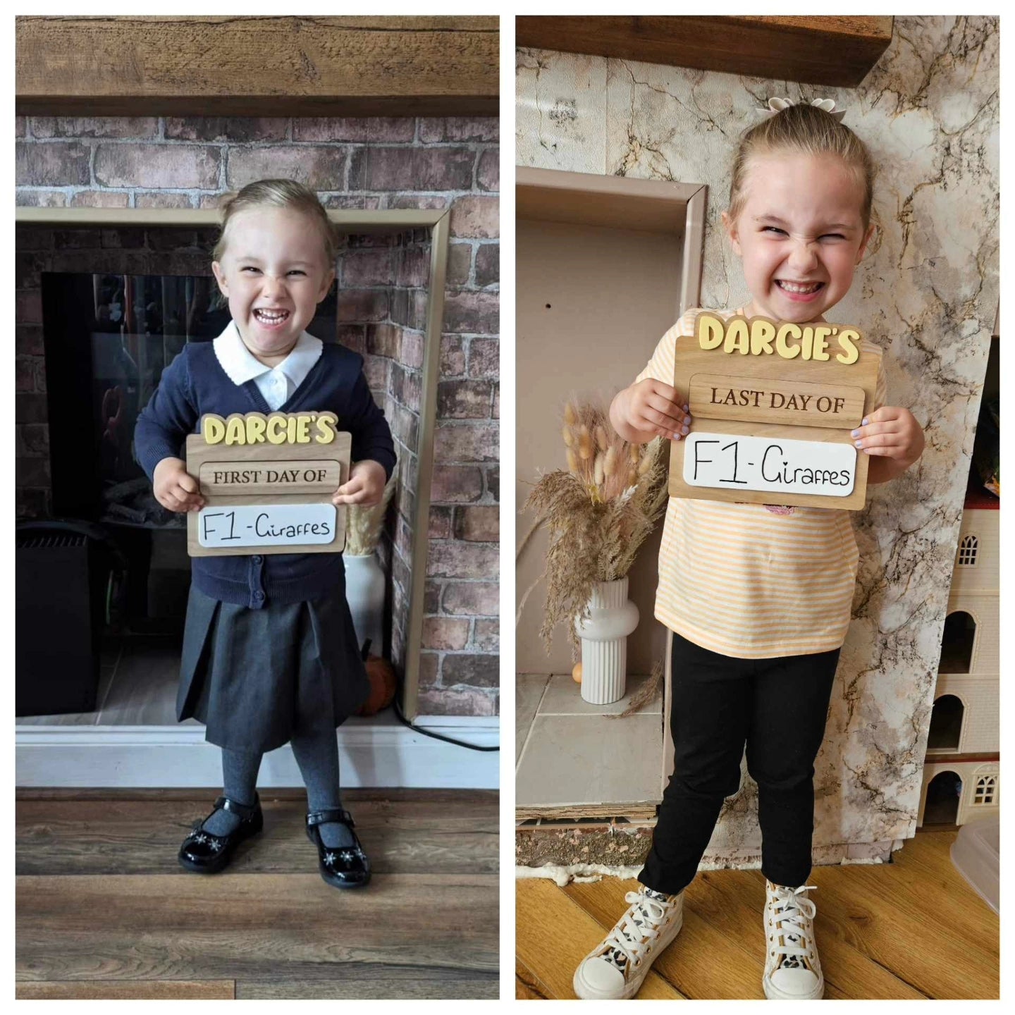 First Day of School - Last Day of School Board