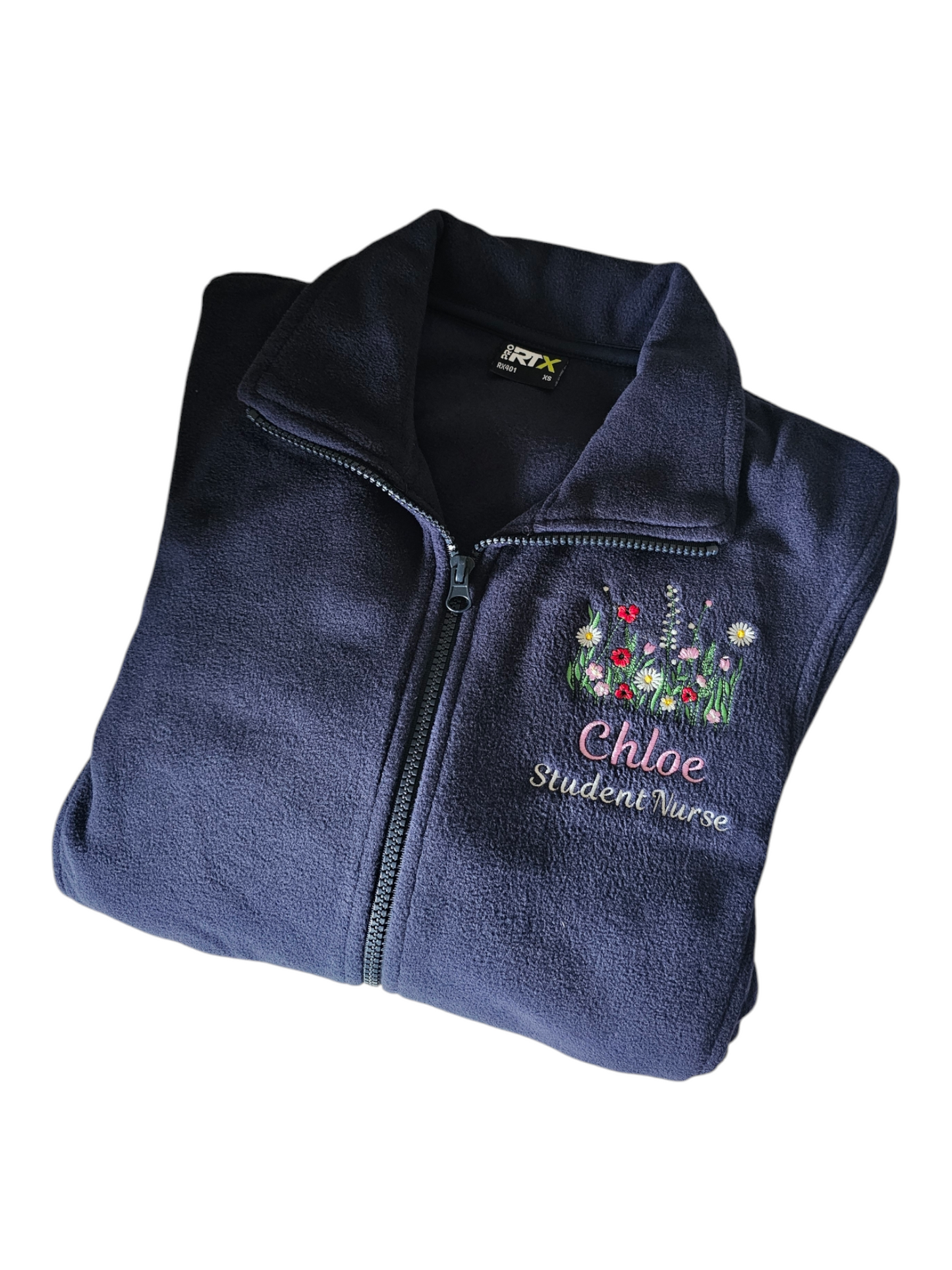 Fleeces - ALL DESIGNS - Personalised Fleece - Nurse Jacket - Midwife Jacket - Student fleece