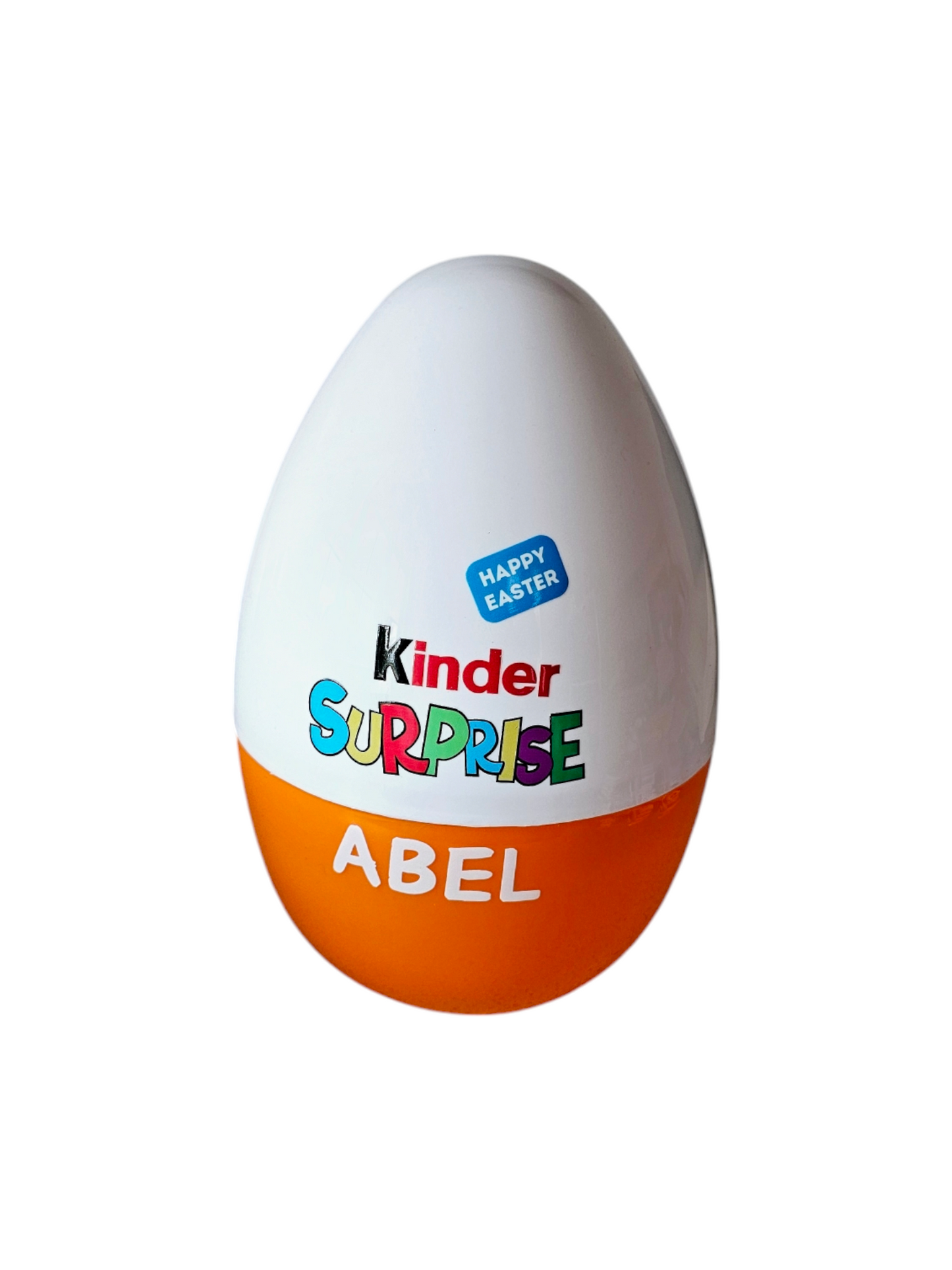 Personalised Fillable Plastic Egg