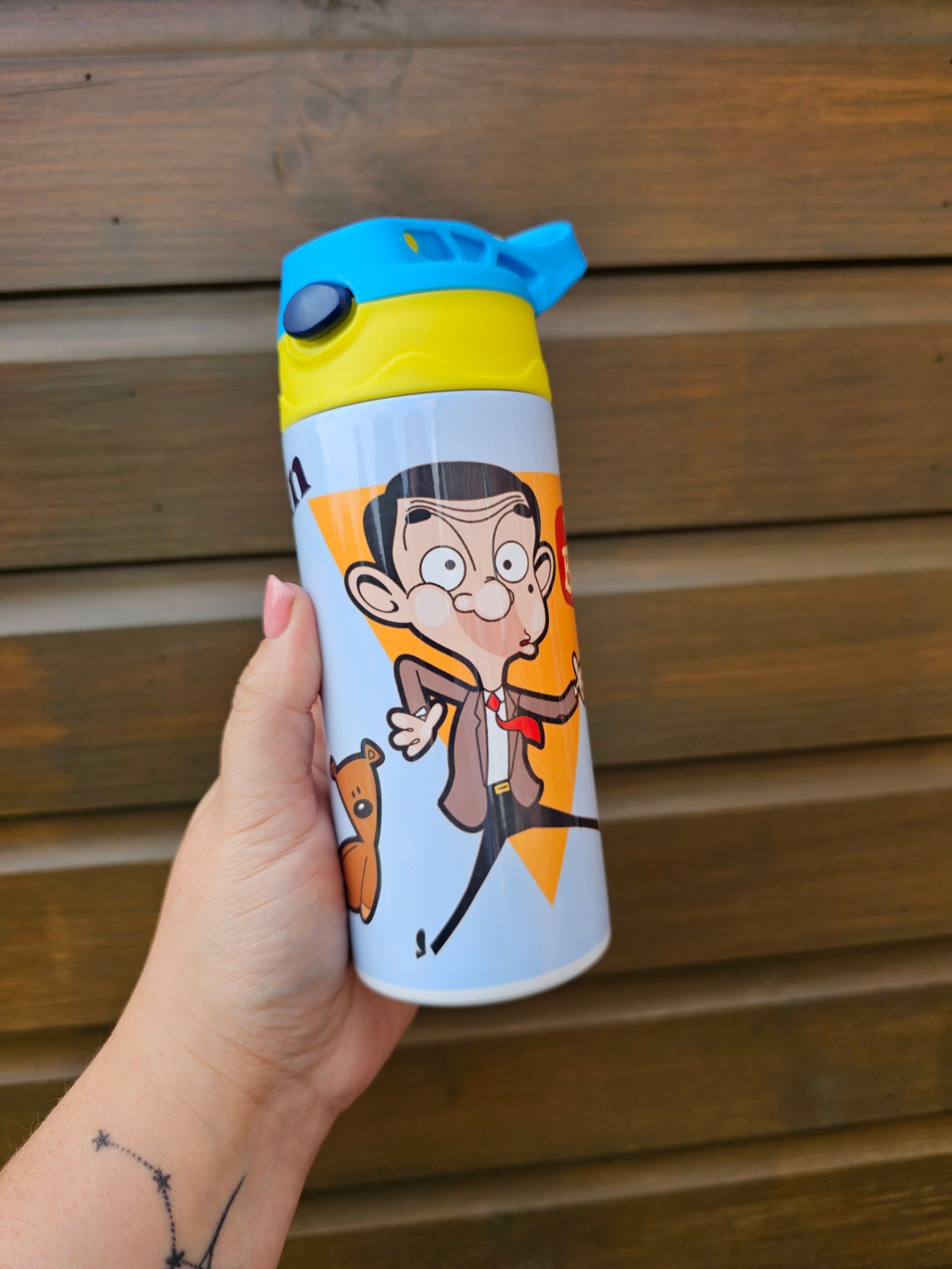 Personalised Water Bottle, Metal Kids Bottle, ALL CURRENT DESIGNS