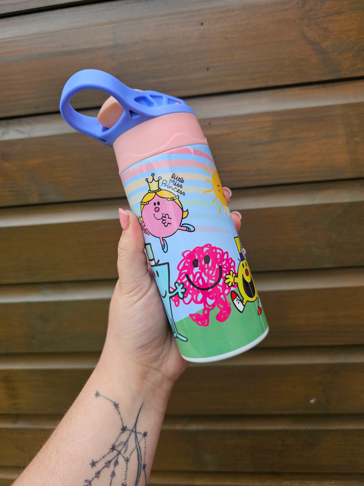 Personalised Water Bottle, Metal Kids Bottle, ALL CURRENT DESIGNS