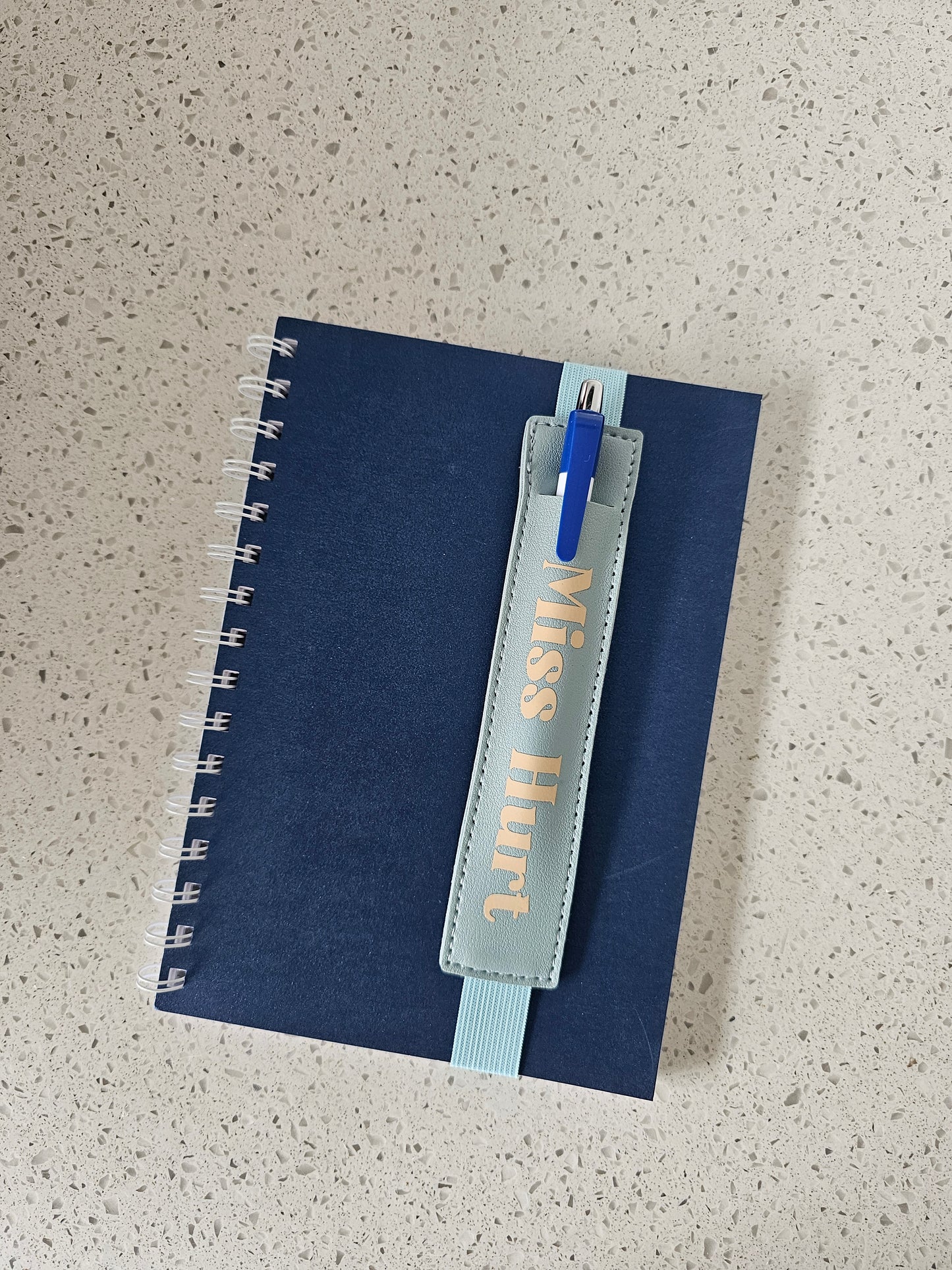 Personalised teacher pen holder for notebook, thank you teacher gifts, teacher pen holder, teacher gift