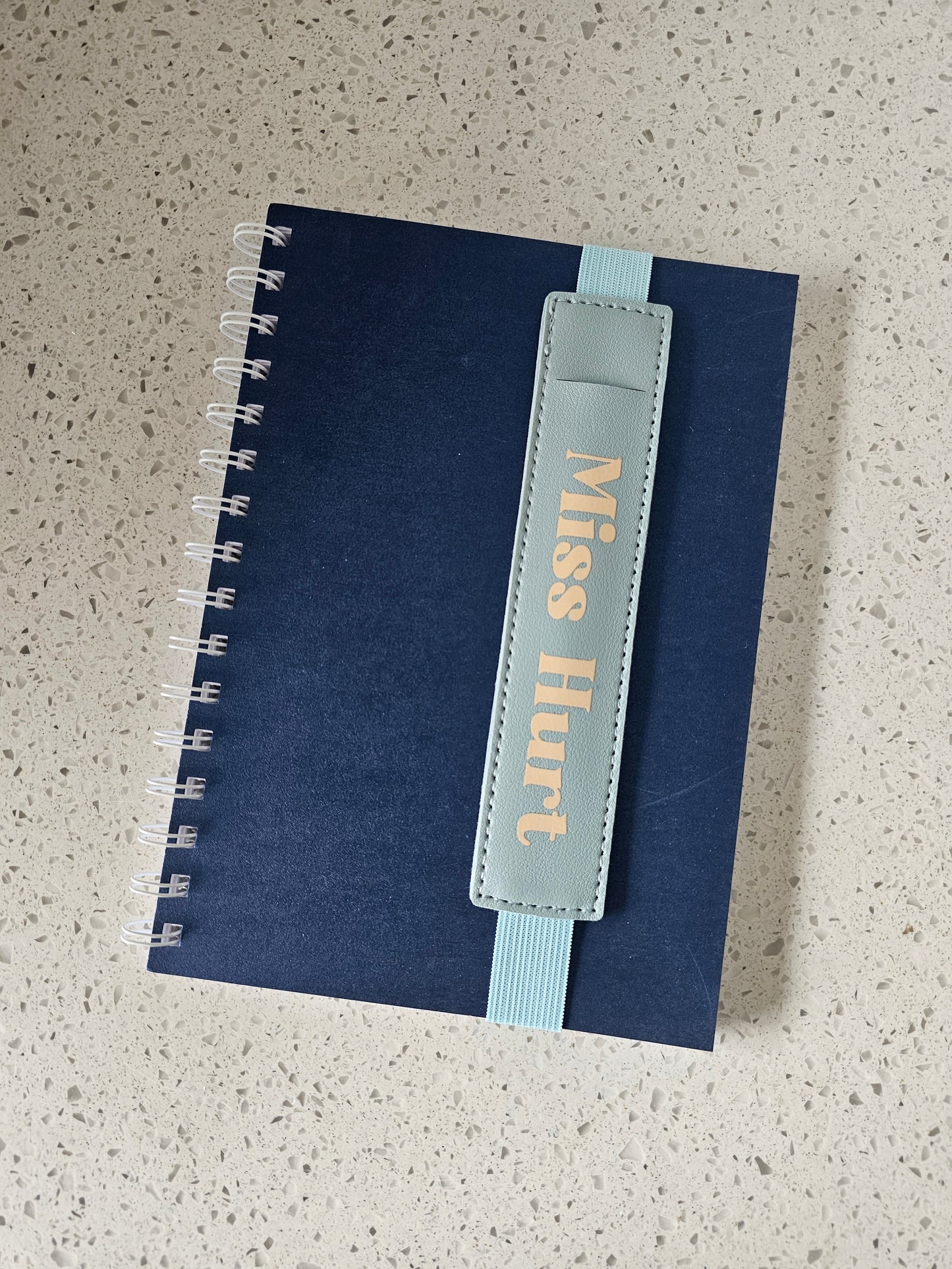 Personalised teacher pen holder for notebook, thank you teacher gifts, teacher pen holder, teacher gift