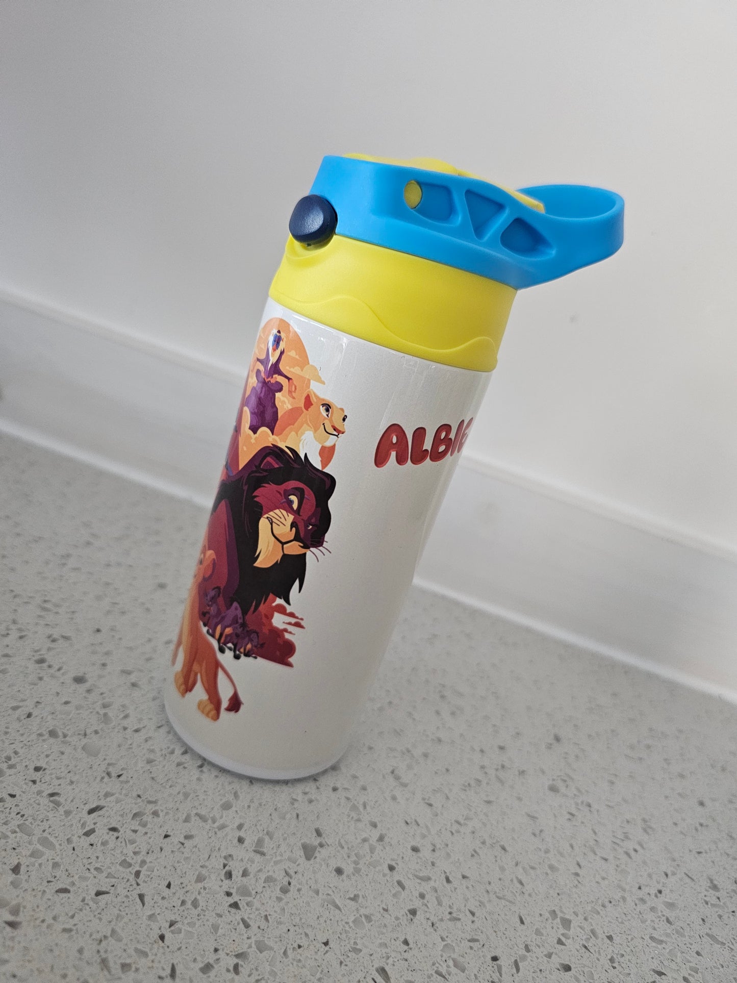 Personalised Water Bottle, Metal Kids Bottle, ALL CURRENT DESIGNS