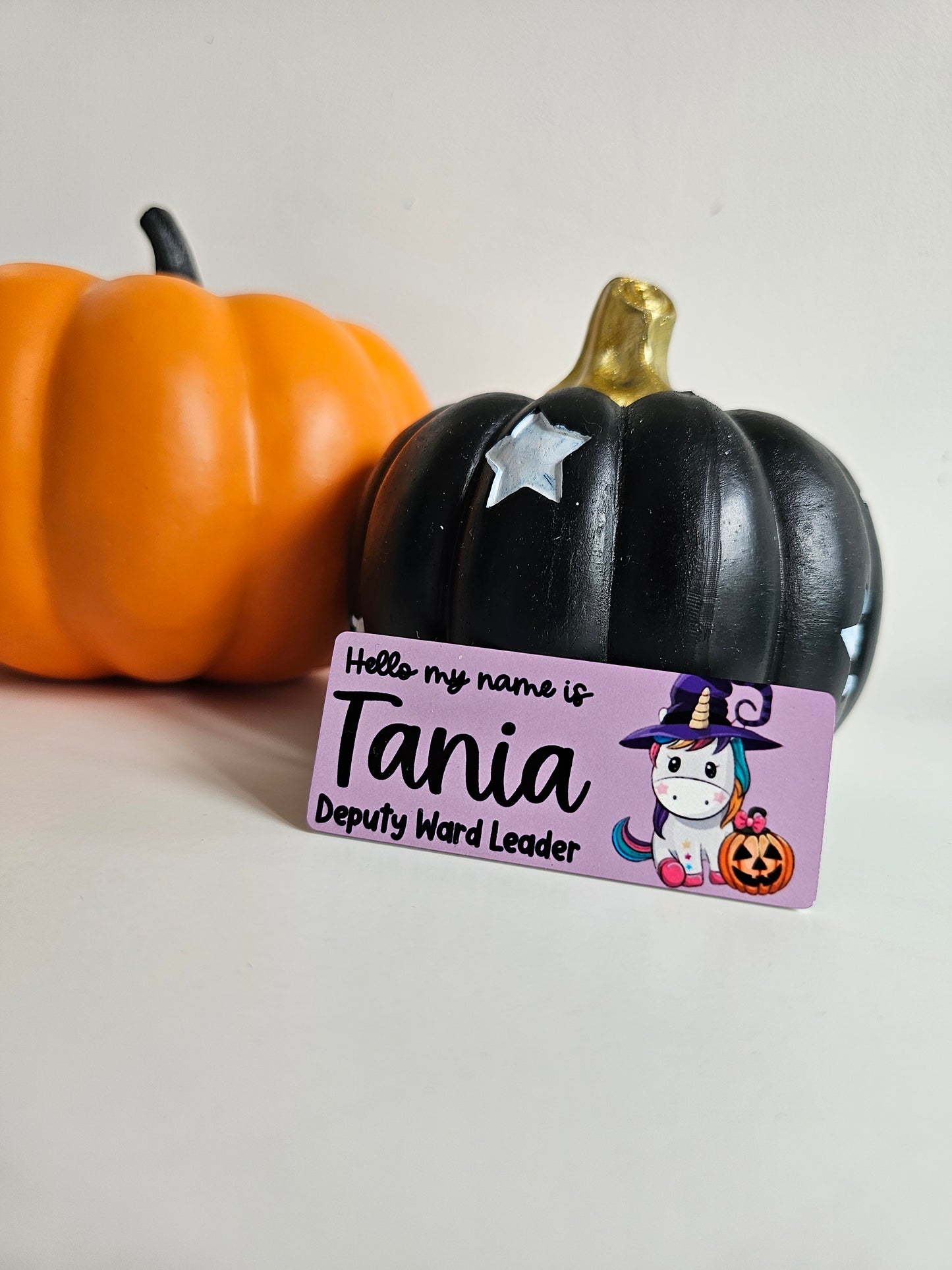 Halloween Name Badges - ALL HALLOWEEN DESIGNS - Nurse, Midwife, Student Nurse, Student Midwife, Healthcare, Carer, NHS Name Badge