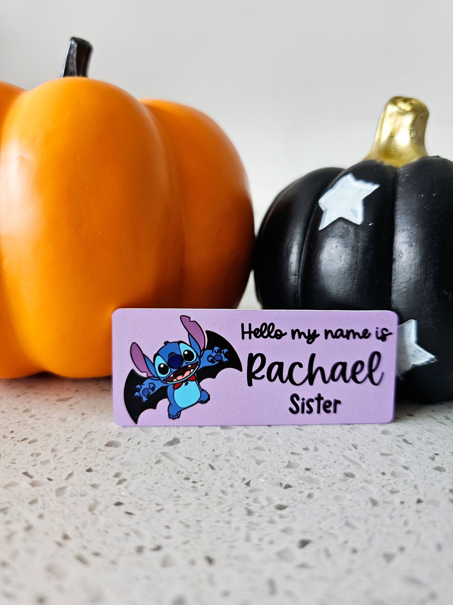 Halloween Name Badges - ALL HALLOWEEN DESIGNS - Nurse, Midwife, Student Nurse, Student Midwife, Healthcare, Carer, NHS Name Badge