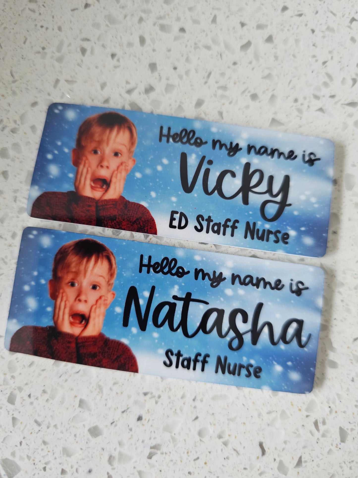 Christmas Name Badge ALL DESIGNS, Nurse Name Badge, Midwife Name Badge, Student Nurse Name Badge, Student Midwife Name Badge
