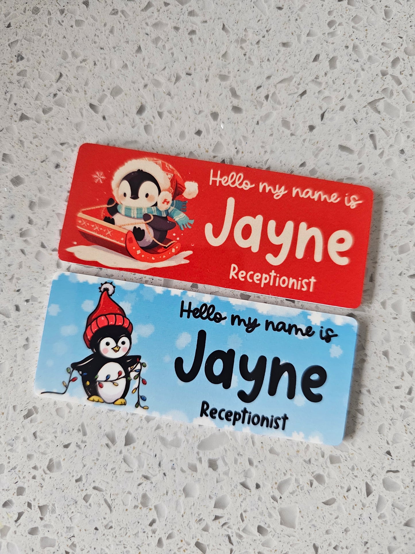 Christmas Name Badge ALL DESIGNS, Nurse Name Badge, Midwife Name Badge, Student Nurse Name Badge, Student Midwife Name Badge