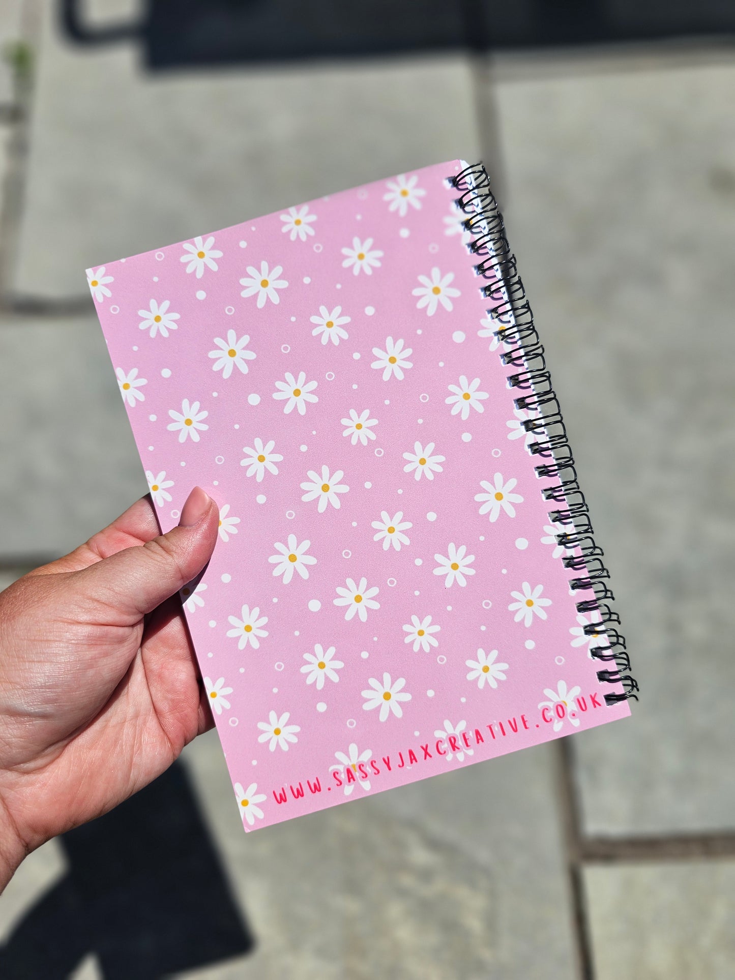 Personalised Notebook - double-sided printed design - thank you teacher gift
