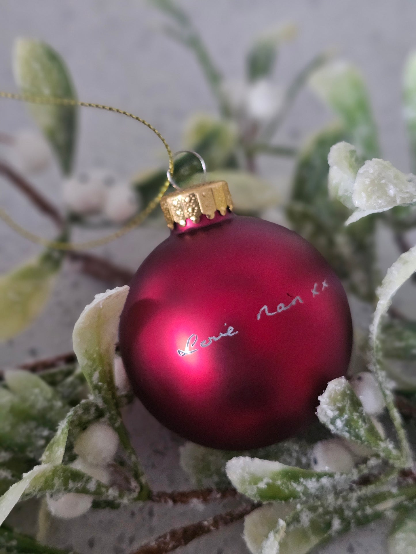 Engraved Photo Glass Bauble, Christmas Keepsake Bauble, Personalised Christmas Tree Decoration Ornament