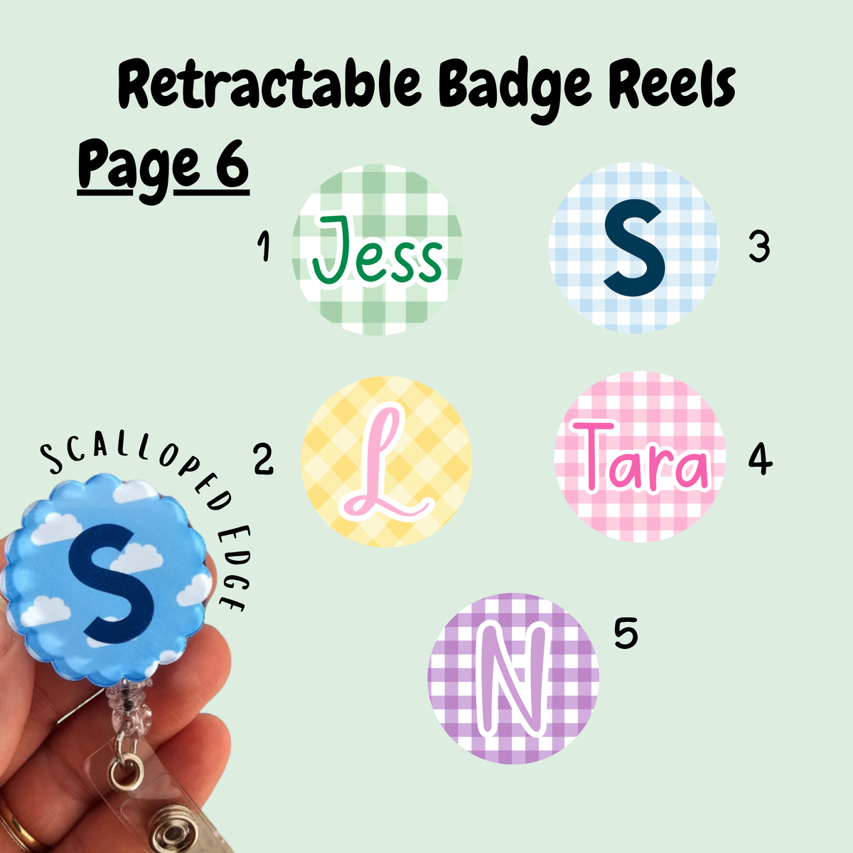 Retractable badge reel, printed badge reel for ID card, nurse, student nurse, midwife, midwifery student, doctor, healthcare personalised badge reel
