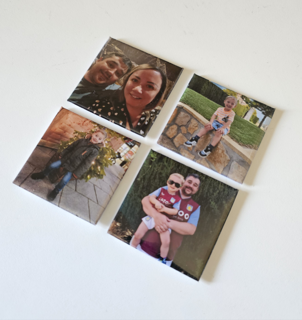 Photo Magents, Photo Gift, Photo Collage Gift Idea, Magnet, Bespoke Fridge magnet