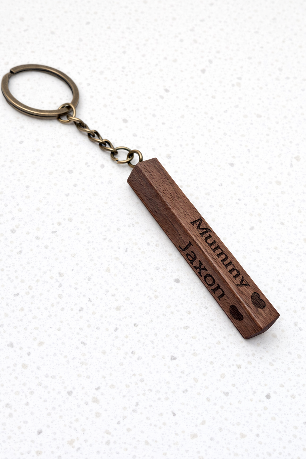 Personalised mummy keyring, engraved wooden keyring personalised mum, mummy, nanny gift, mothers day gift, gift for her on mother's day