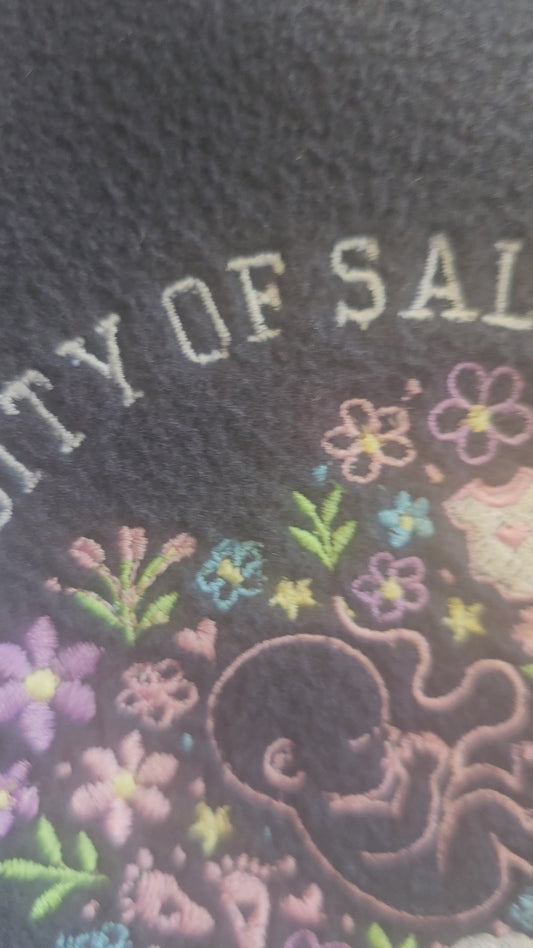 Personalised embroidered fleece for student midwife, midwife fleece, nicu nurse personalised name fleece, healthcare jacket, doctor fleece gift
