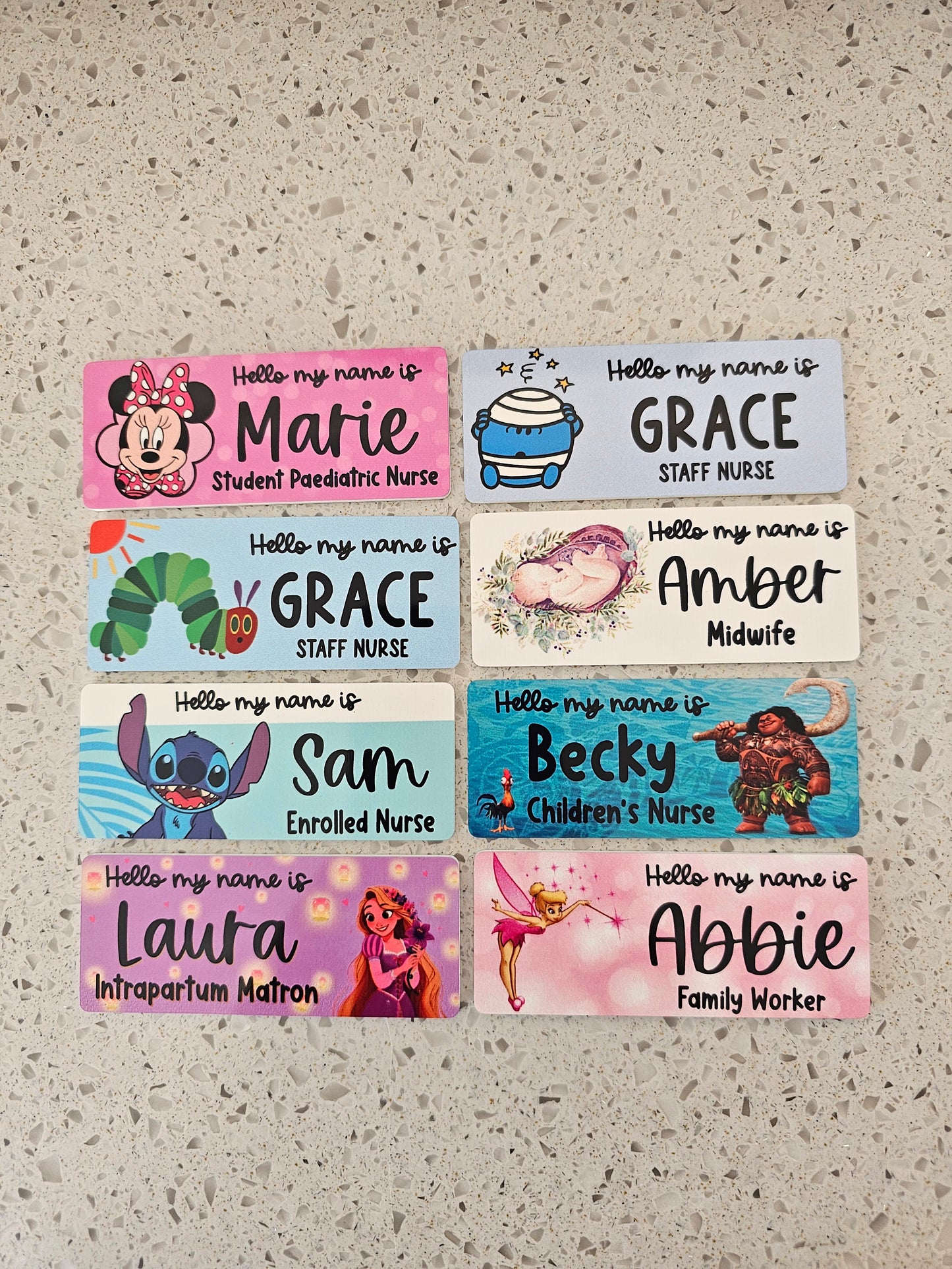 NEW DESIGN REQUEST Name Badges, Nurse, Midwife , Student Nurse, Student Midwife, NHS Healthcare Name Badge