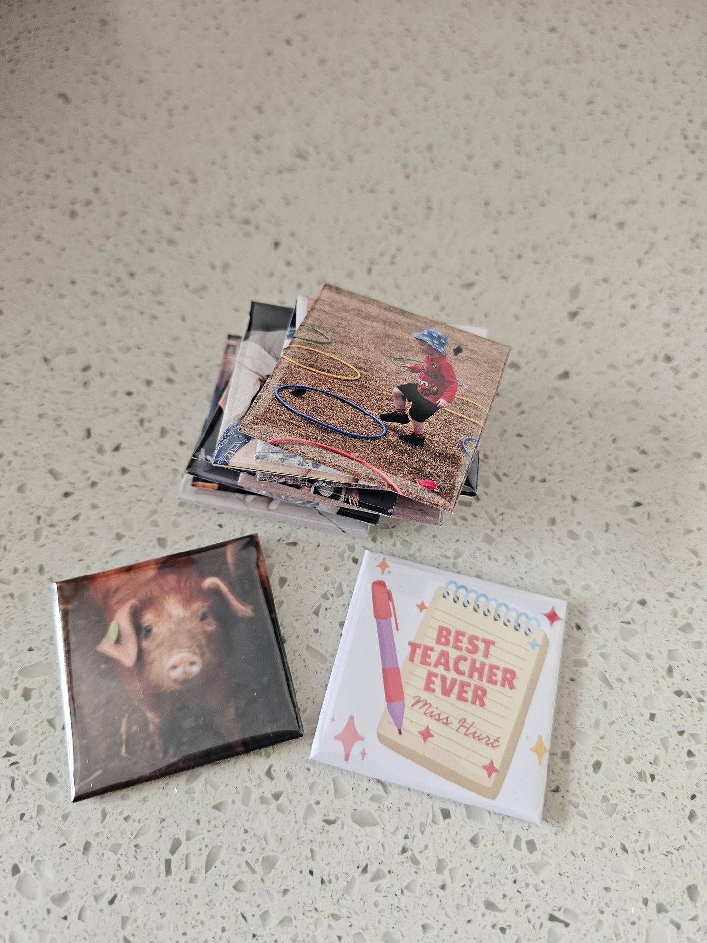 Photo Magents, Photo Gift, Photo Collage Gift Idea, Magnet, Bespoke Fridge magnet