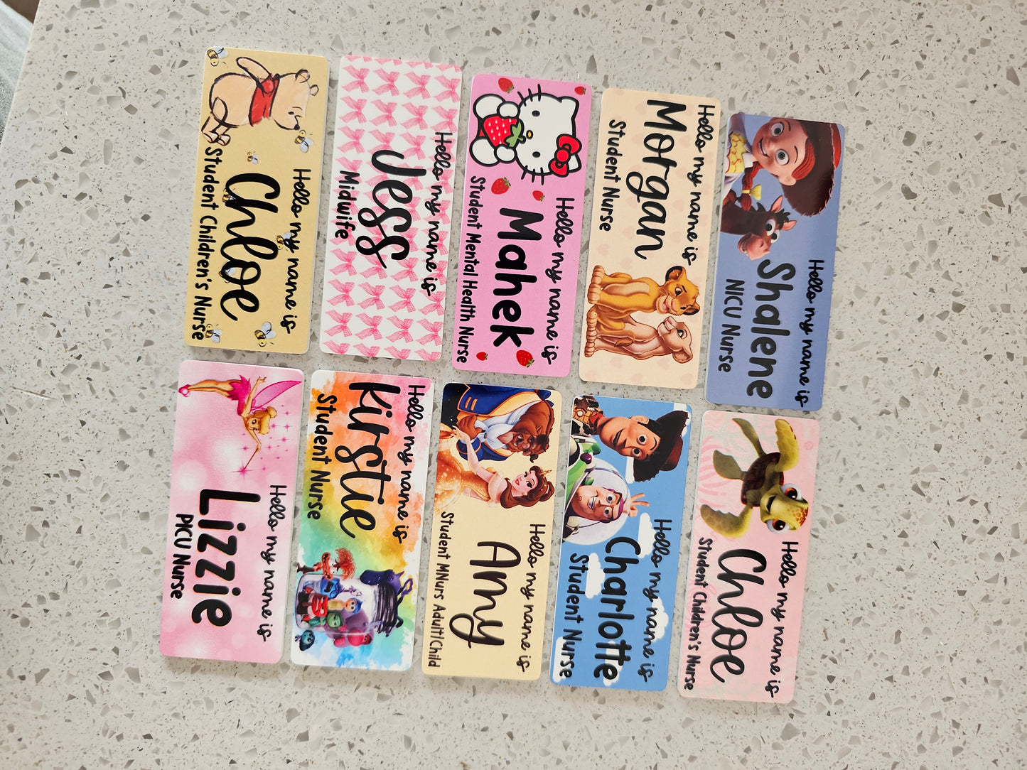 NEW DESIGN REQUEST Name Badges, Nurse, Midwife , Student Nurse, Student Midwife, NHS Healthcare Name Badge