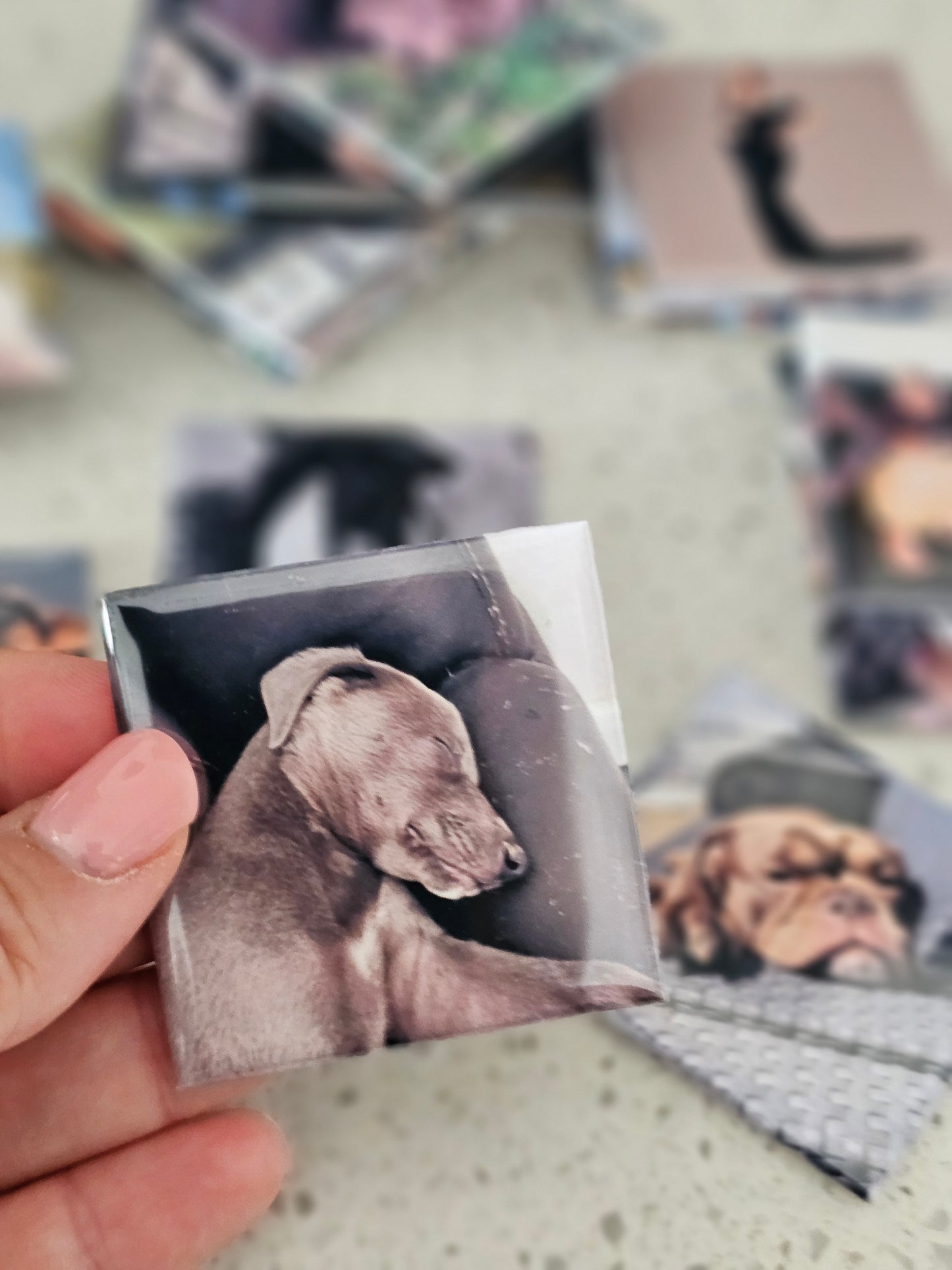 Photo Magents, Photo Gift, Photo Collage Gift Idea, Magnet, Bespoke Fridge magnet