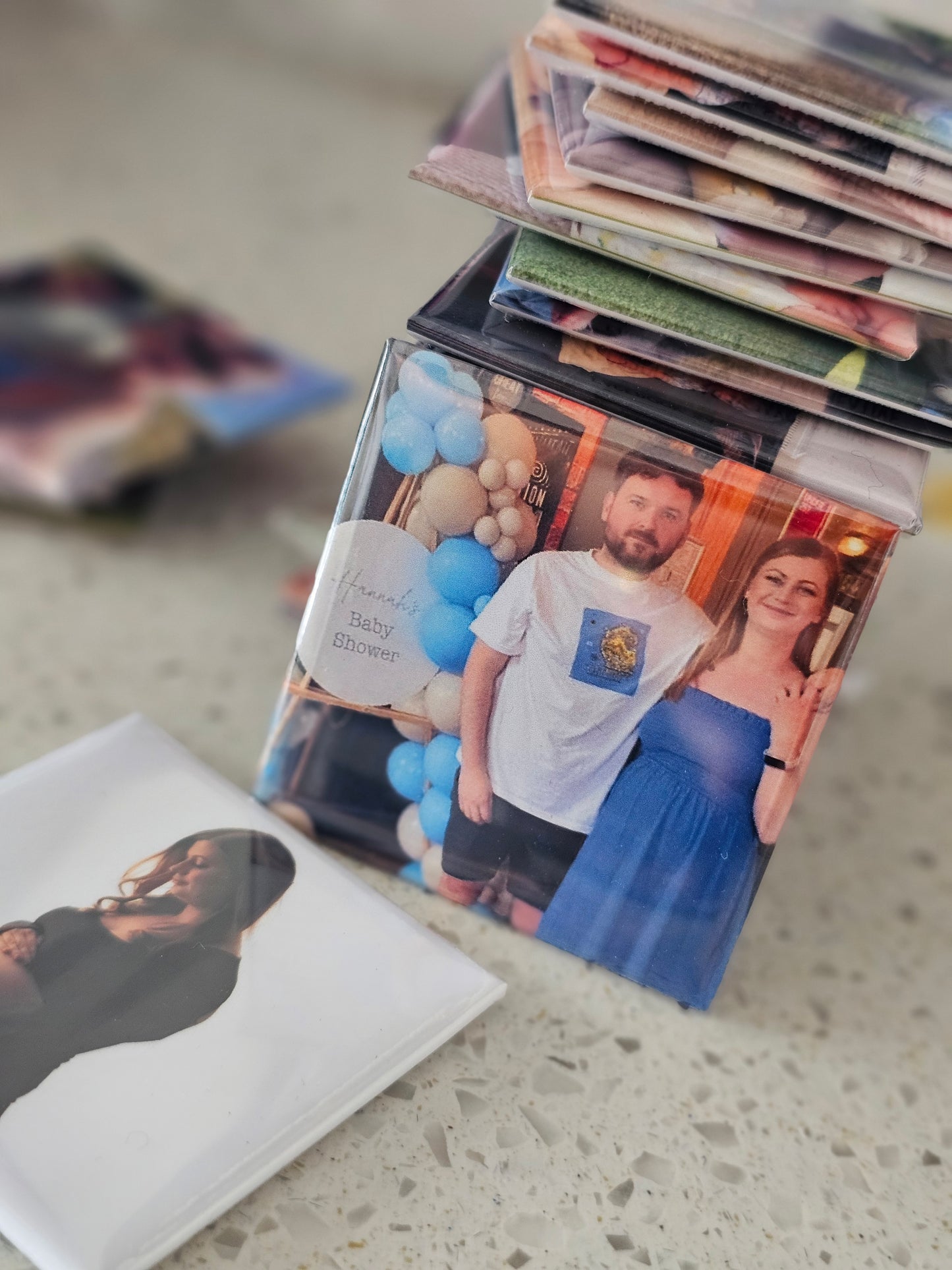 Photo Magents, Photo Gift, Photo Collage Gift Idea, Magnet, Bespoke Fridge magnet