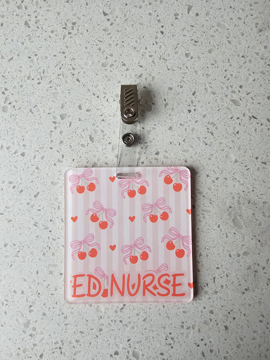 Personalised Badge Buddy, nursing, Midwifery, student nurse, student midwife, placement work ID holder