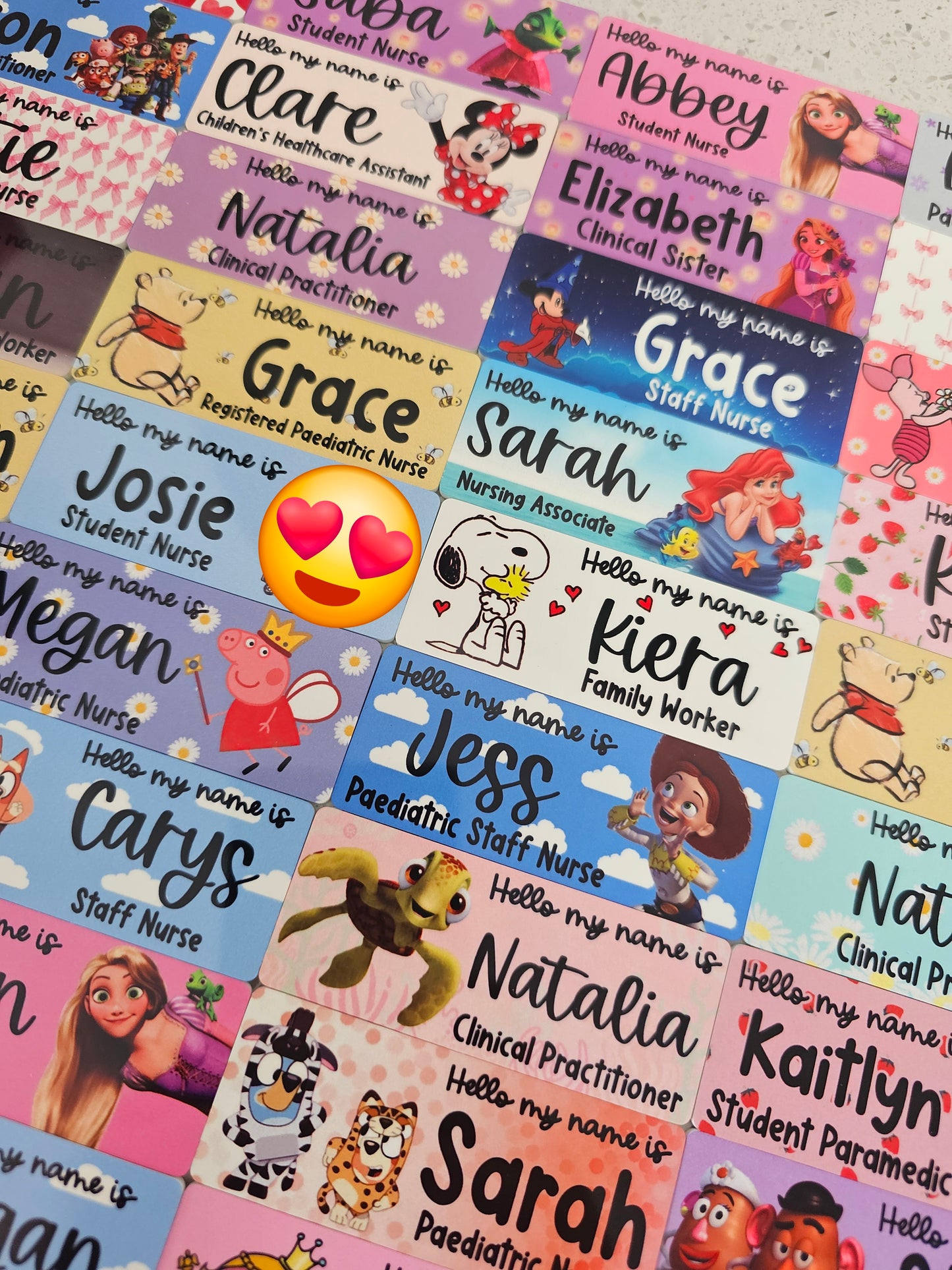 NEW DESIGN REQUEST Name Badges, Nurse, Midwife , Student Nurse, Student Midwife, NHS Healthcare Name Badge