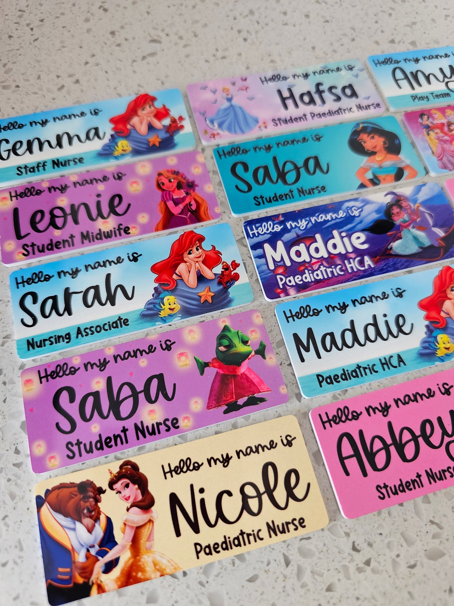 Midwife Name Badge, Nurse Name Badge, NHS Name Badge, Student Midwife Name Badge, Student Nurse Name Badge, Doctor Name Badge - ALL DESIGNS