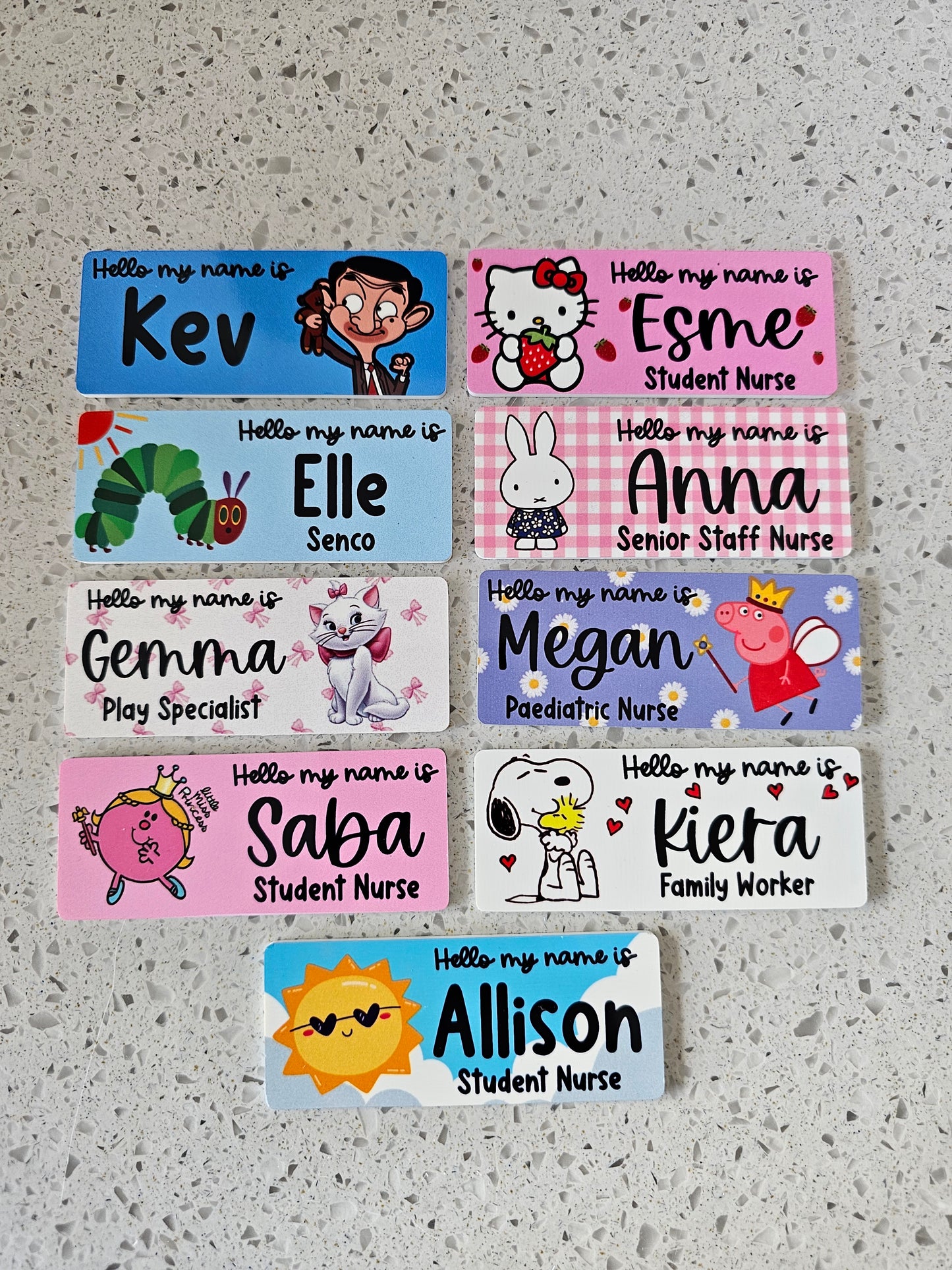 NEW DESIGN REQUEST Name Badges, Nurse, Midwife , Student Nurse, Student Midwife, NHS Healthcare Name Badge