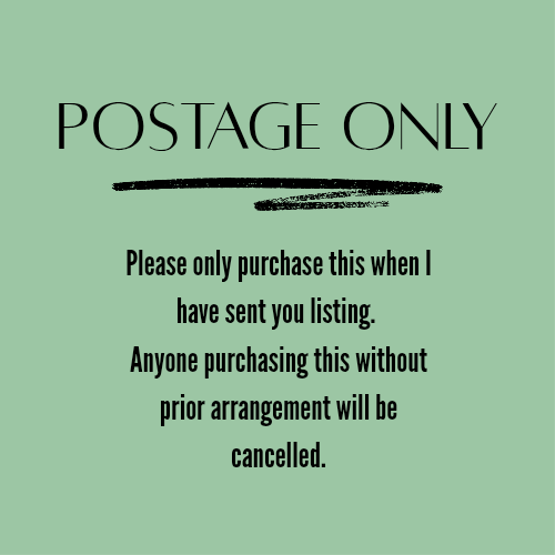 POSTAGE ONLY