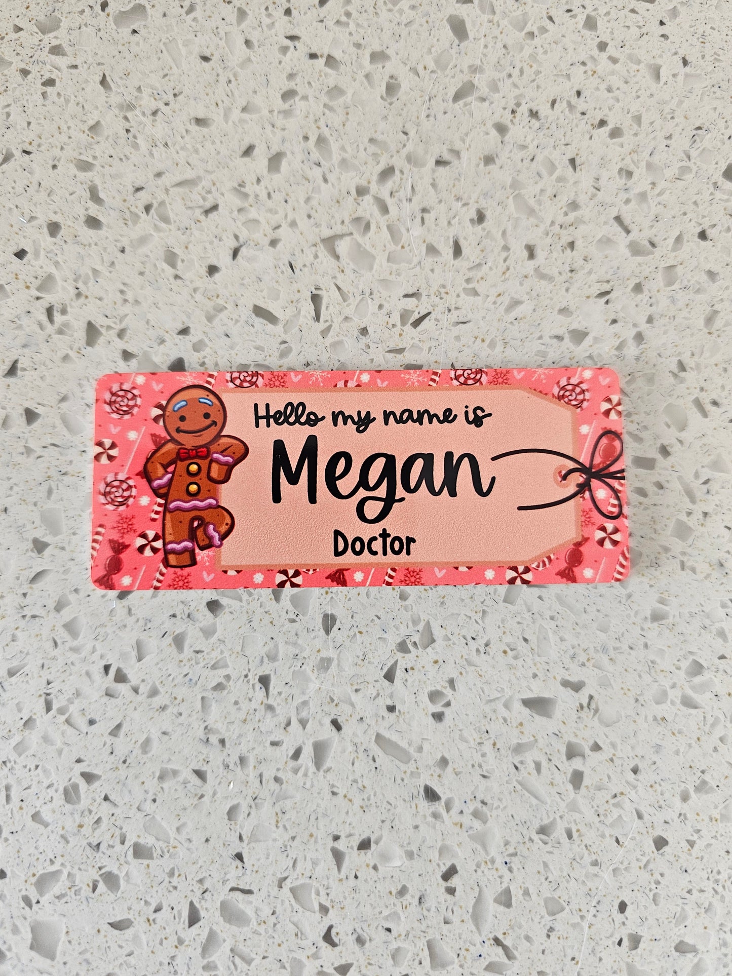 Christmas Name Badge ALL DESIGNS, Nurse Name Badge, Midwife Name Badge, Student Nurse Name Badge, Student Midwife Name Badge