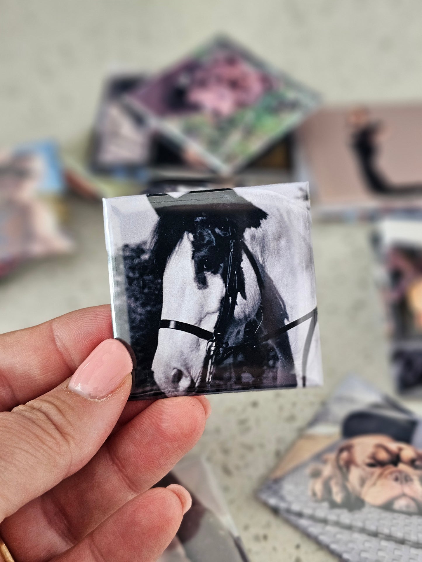 Photo Magents, Photo Gift, Photo Collage Gift Idea, Magnet, Bespoke Fridge magnet