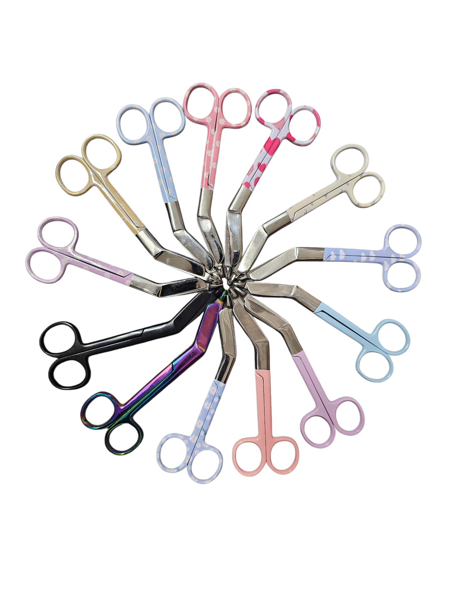 Nurse medical personalised scissors, scissors for midwife, doctor, paramedic, student nurse, student midwife, nurse daisys scissors set